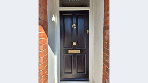 Black door gallery