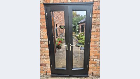 Black door
