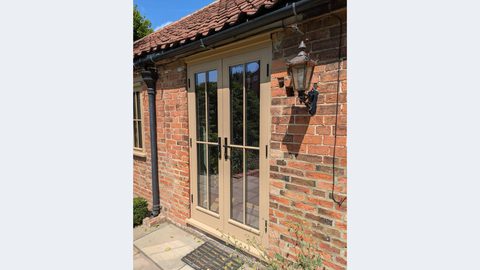 Brown doors