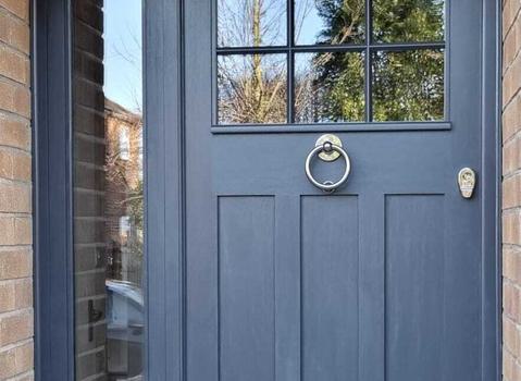 Timber door Nottinghamshire