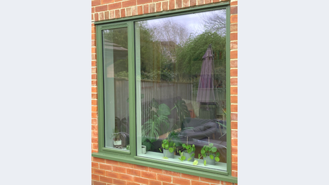 Green Timber Window