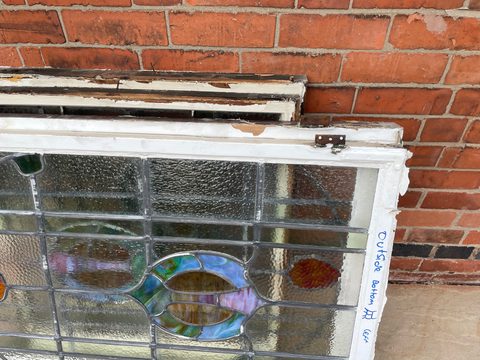 Old stained glass windows