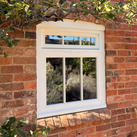 Period property timber window