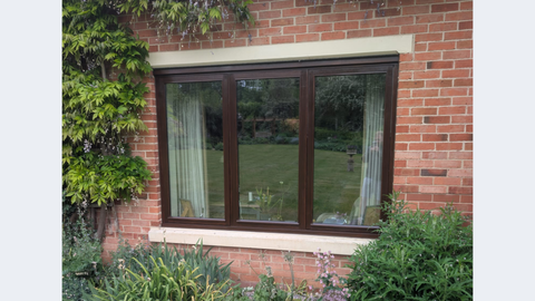 Traditional timber window
