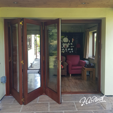 Hardwood Bi-fold door