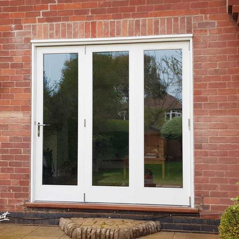 Timber Bi-fold bespoke door