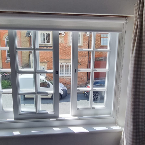 Timber York slider window