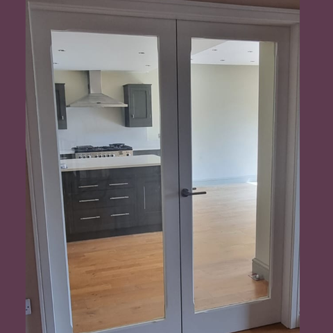 Interior french doors