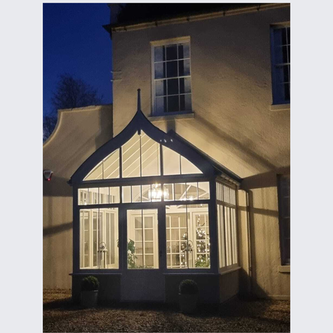 Porch on period property