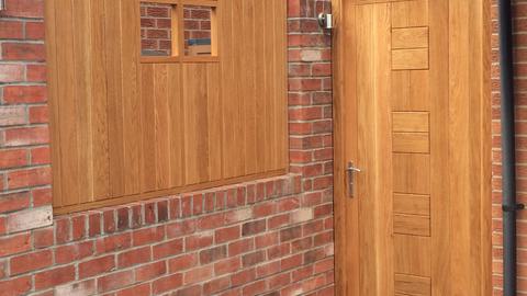 gate and timber fencing (2)