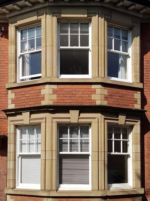 Custom timber windows Nottingham before it has been changed