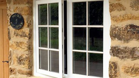 Casement timber window